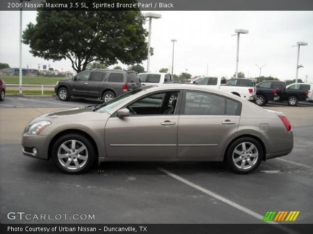2006 Nissan Maxima 3.5 SL in Spirited Bronze Pearl