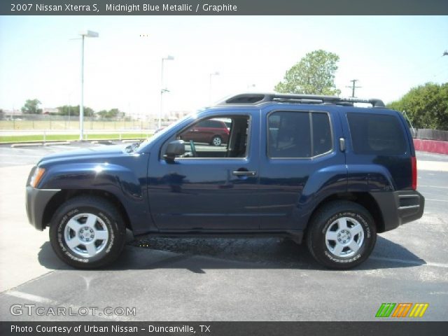 2007 Nissan Xterra S in Midnight Blue Metallic