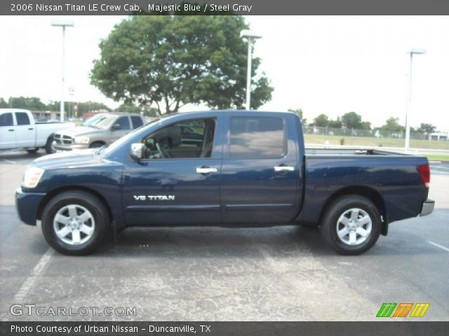 2006 Nissan Titan LE Crew Cab in Majestic Blue