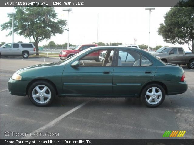 2000 Nissan Sentra GXE in Jaded Pearl