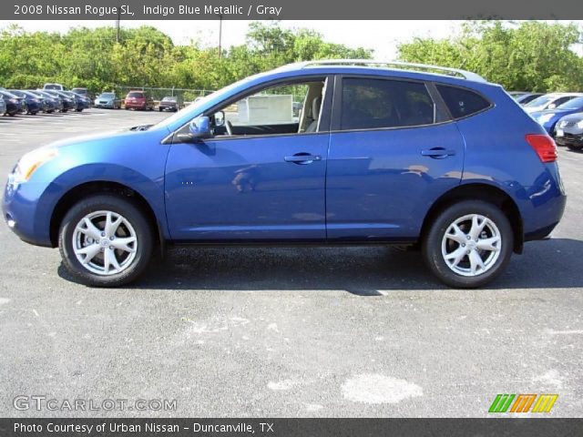 2008 Nissan Rogue SL in Indigo Blue Metallic