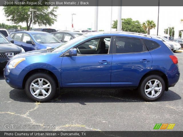 2008 Nissan Rogue SL in Indigo Blue Metallic