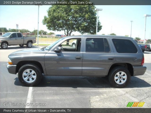 2003 Dodge Durango Sport in Graphite Metallic