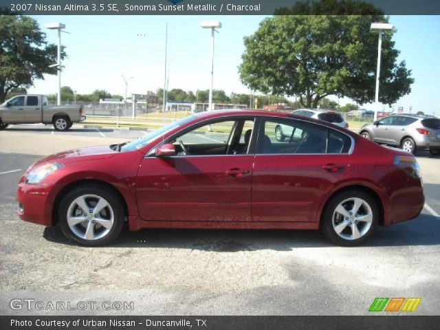 2007 Nissan Altima 3.5 SE in Sonoma Sunset Metallic