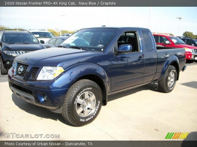 2009 Nissan Frontier PRO-4X King Cab in Navy Blue