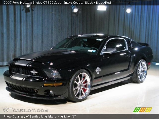 Black 2007 Ford Mustang Shelby Gt500 Super Snake Coupe