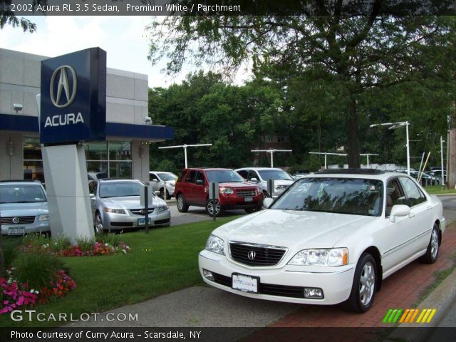2002 Acura RL 3.5 Sedan in Premium White