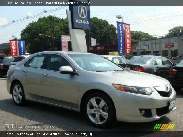 2009 Acura TSX Sedan in Palladium Metallic
