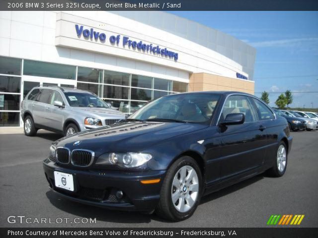 2006 BMW 3 Series 325i Coupe in Orient Blue Metallic
