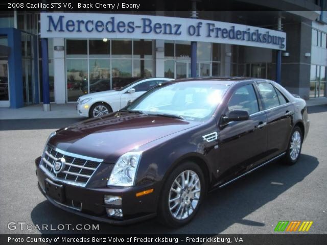 2008 Cadillac STS V6 in Black Cherry