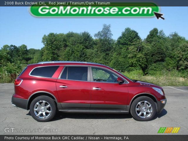 2008 Buick Enclave CXL in Red Jewel