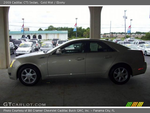 2009 Cadillac CTS Sedan in Gold Mist