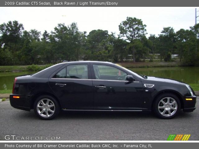 2009 Cadillac CTS Sedan in Black Raven