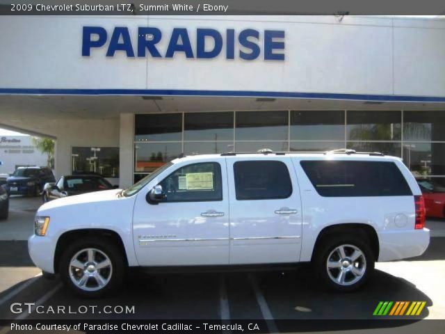 2009 Chevrolet Suburban LTZ in Summit White