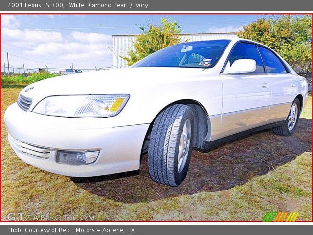 2001 Lexus ES 300 in White Diamond Pearl