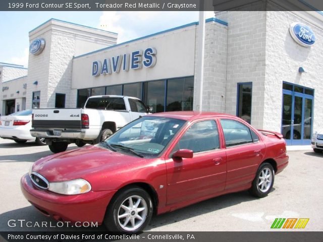 1999 Ford Contour SE Sport in Toreador Red Metallic