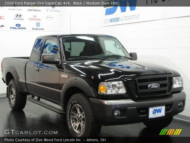 2006 Ford Ranger FX4 SuperCab 4x4 in Black