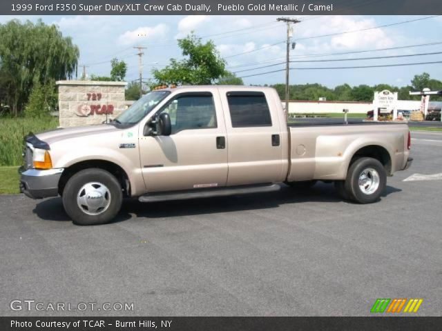 1999 Ford F350 Super Duty XLT Crew Cab Dually in Pueblo Gold Metallic