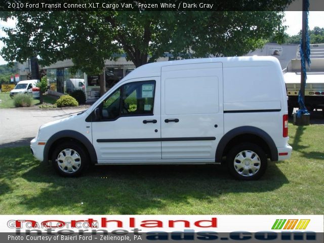 2010 Ford Transit Connect XLT Cargo Van in Frozen White