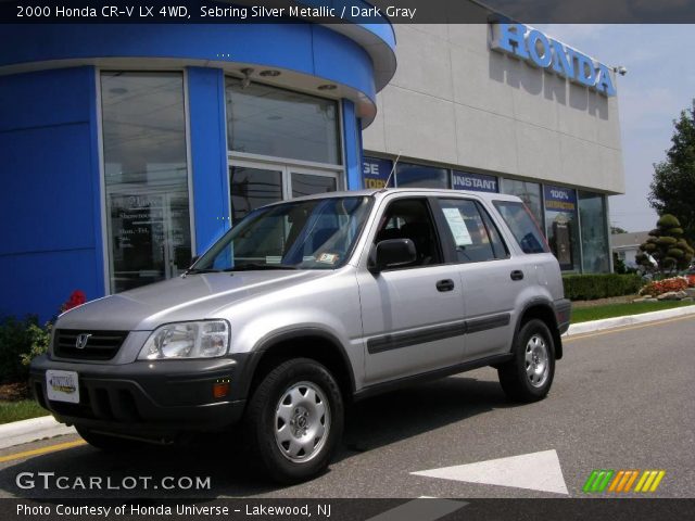 2000 Honda CR-V LX 4WD in Sebring Silver Metallic