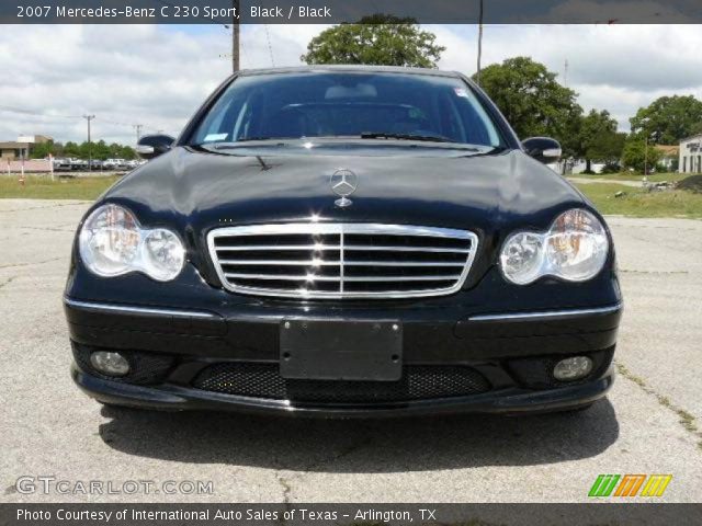 2007 Mercedes-Benz C 230 Sport in Black