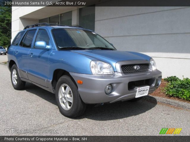 2004 Hyundai Santa Fe GLS in Arctic Blue