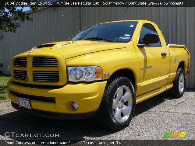 2004 Dodge Ram 1500 SLT Rumble Bee Regular Cab in Solar Yellow