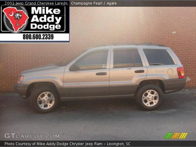 2001 Jeep Grand Cherokee Laredo in Champagne Pearl