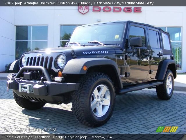 2007 Jeep Wrangler Unlimited Rubicon 4x4 in Black