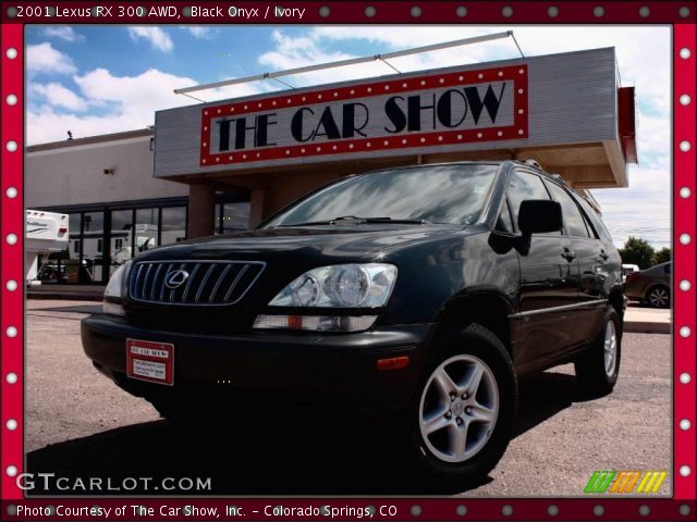 2001 Lexus RX 300 AWD in Black Onyx
