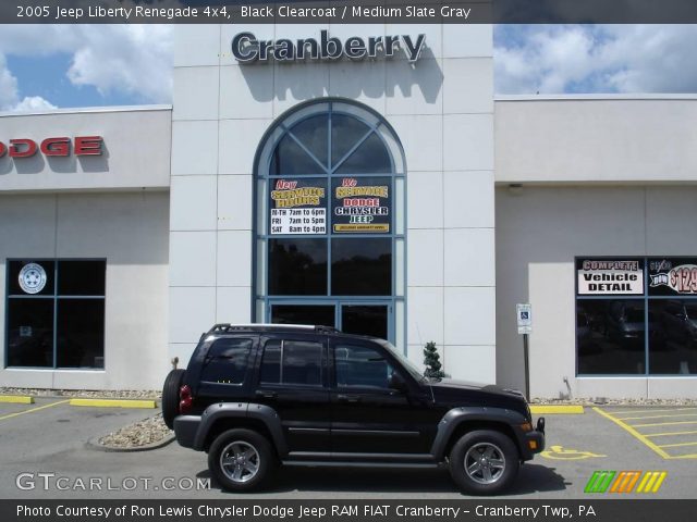 2005 Jeep Liberty Renegade 4x4 in Black Clearcoat