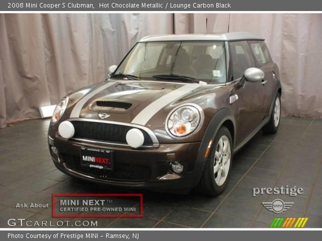 2008 Mini Cooper S Clubman in Hot Chocolate Metallic