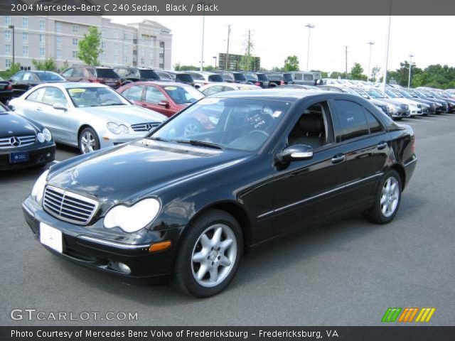 2004 Mercedes-Benz C 240 Sedan in Black
