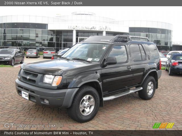 2000 Nissan Xterra Interior. Super Black 2000 Nissan Xterra