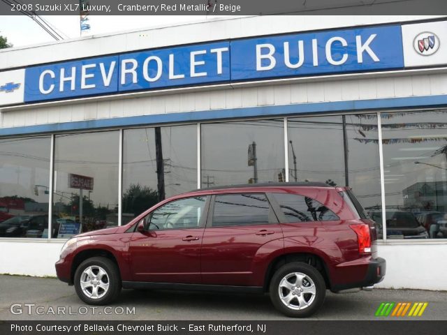 2008 Suzuki XL7 Luxury in Cranberry Red Metallic