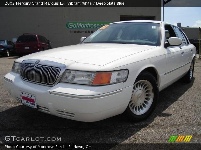 2002 Mercury Grand Marquis LS in Vibrant White