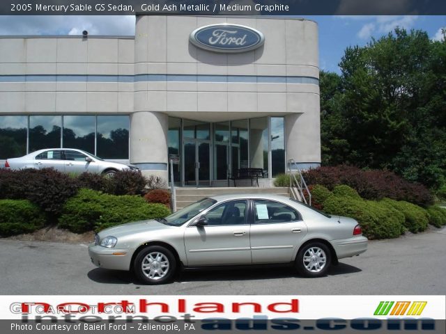 2005 Mercury Sable GS Sedan in Gold Ash Metallic