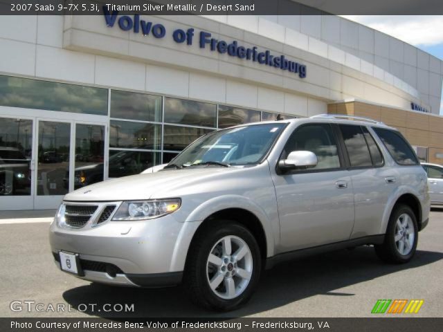 2007 Saab 9-7X 5.3i in Titanium Silver Metallic