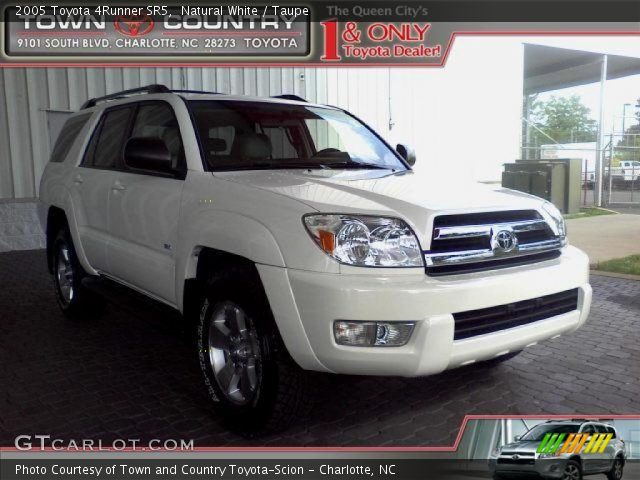 2005 Toyota 4Runner SR5 in Natural White