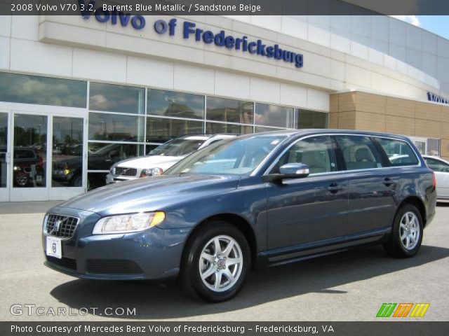 2008 Volvo V70 3.2 in Barents Blue Metallic