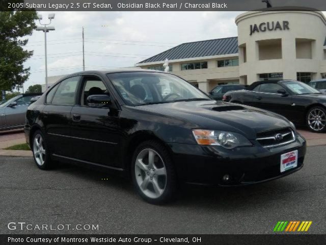 2005 Subaru Legacy 2.5 GT Sedan in Obsidian Black Pearl