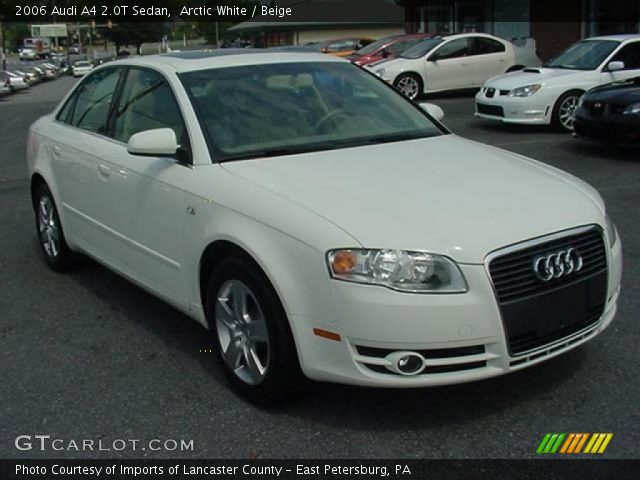 2006 Audi A4 2.0T Sedan in Arctic White