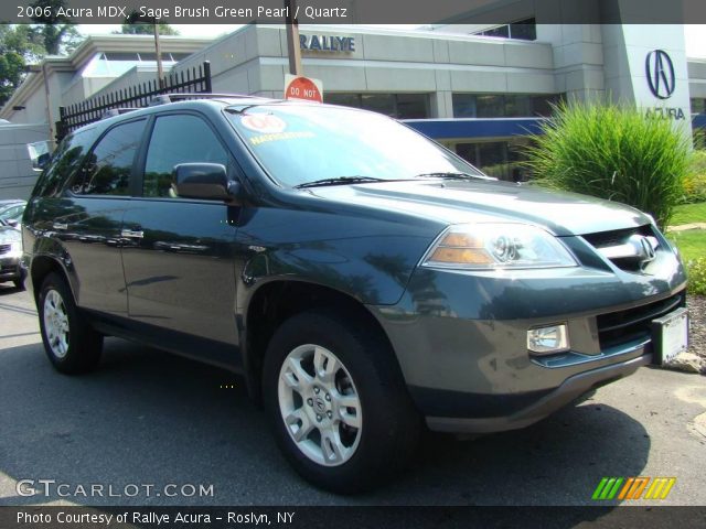 2006 Acura MDX  in Sage Brush Green Pearl