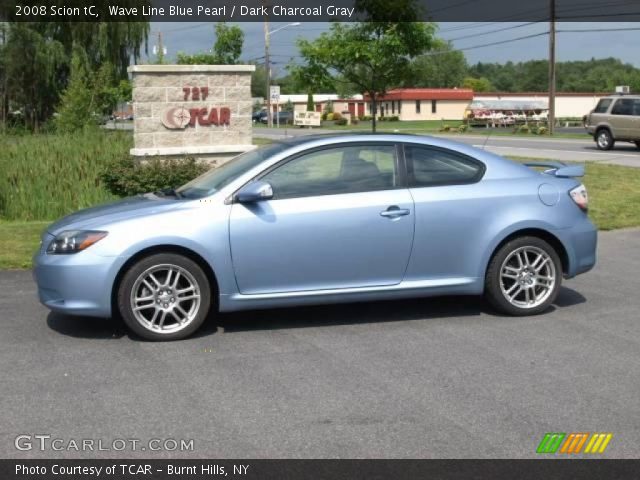 2008 Scion tC  in Wave Line Blue Pearl