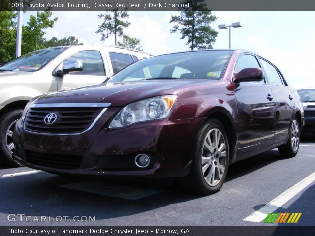 2008 Toyota Avalon Touring in Cassis Red Pearl