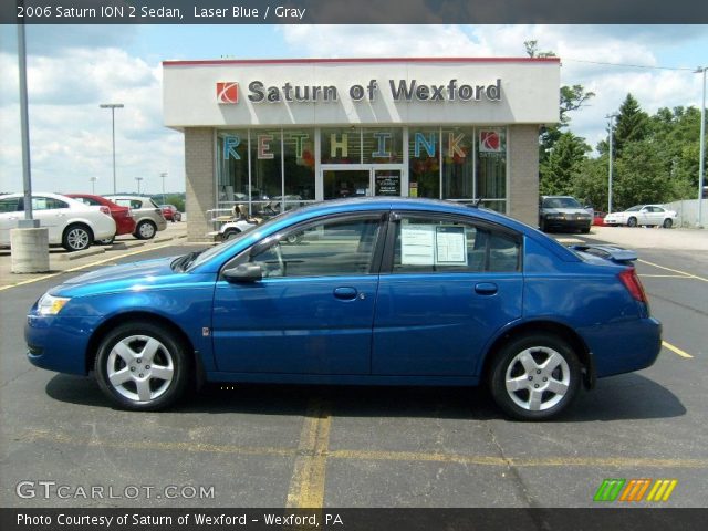 2006 Saturn ION 2 Sedan in Laser Blue