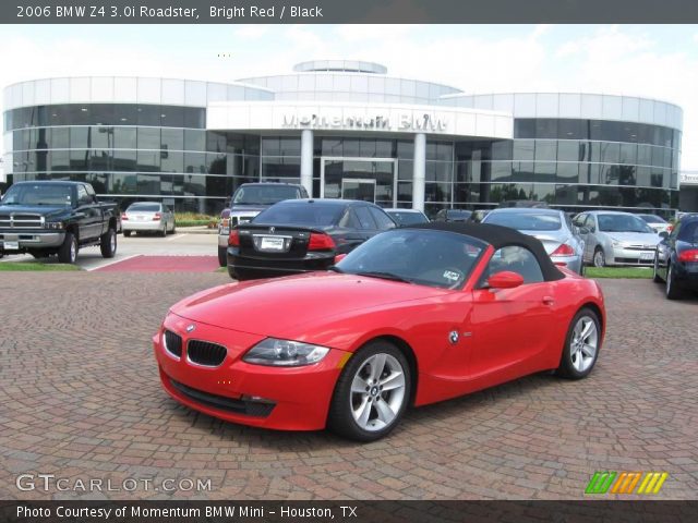 2006 BMW Z4 3.0i Roadster in Bright Red