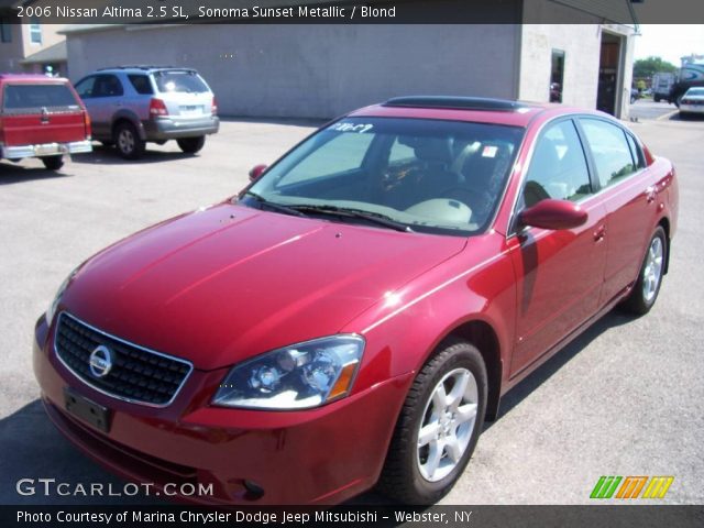 2006 Nissan Altima 2.5 SL in Sonoma Sunset Metallic