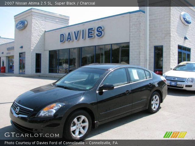 2007 Nissan Altima 2.5 SL in Super Black