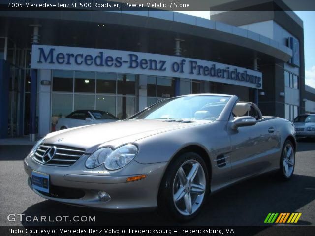 2005 Mercedes-Benz SL 500 Roadster in Pewter Metallic